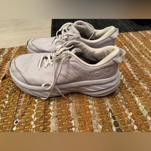 Hoka One One Women's White Athletic Shoes